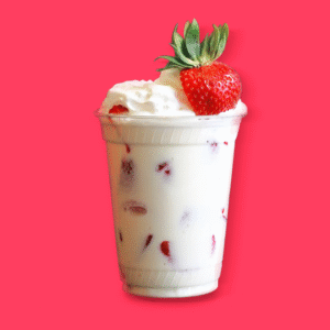 Fresas con crema