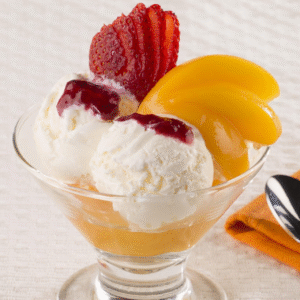 Copa Peach Melba