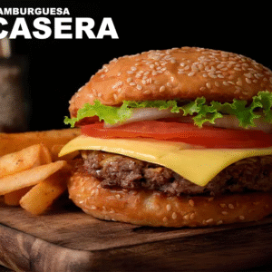 Hamburguesa Casera