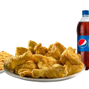 5 Piezas Broaster + 1 Litro Pepsi